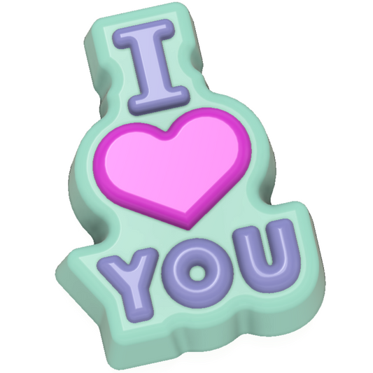 I Love You Valentines Vacuum Form Mould