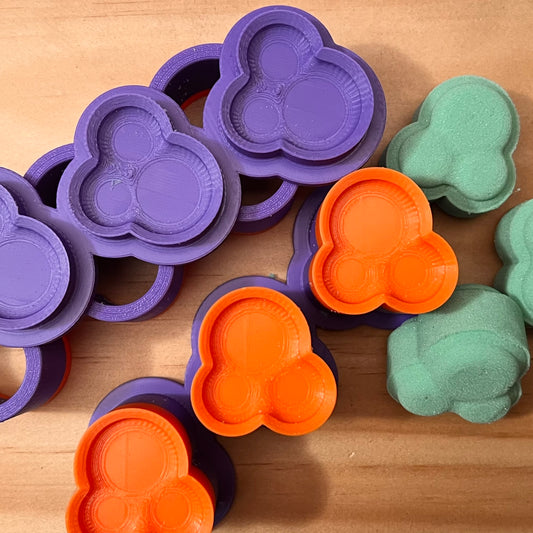 Popcorn 3 Piece 3D Printed Mould