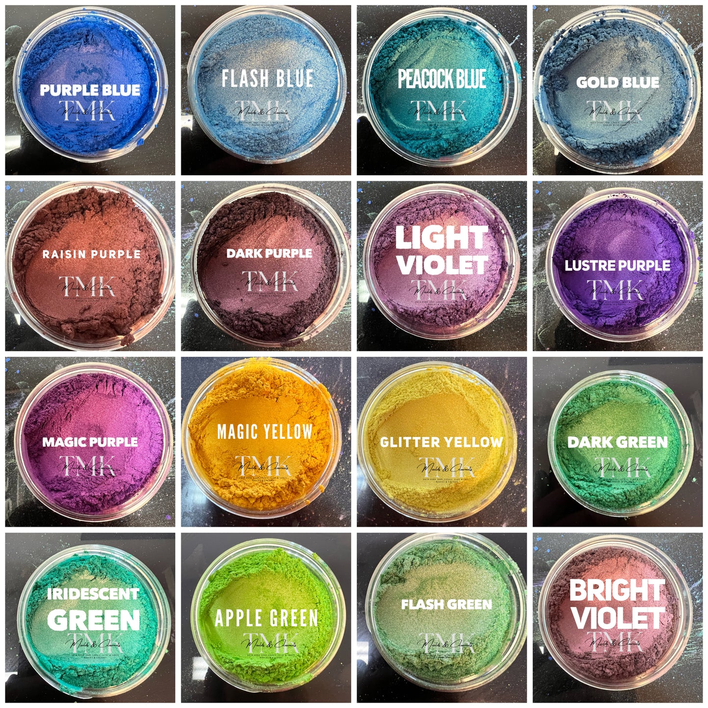 Cosmetic Grade Mica Jars 40gm