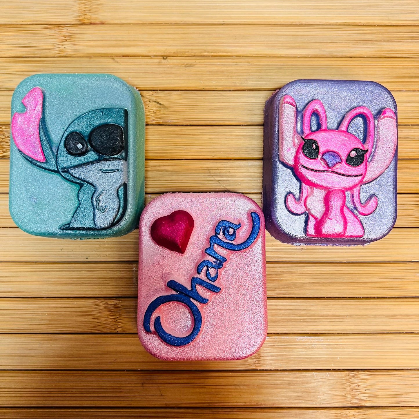 Stitch & Angel Cube Vac Moulds