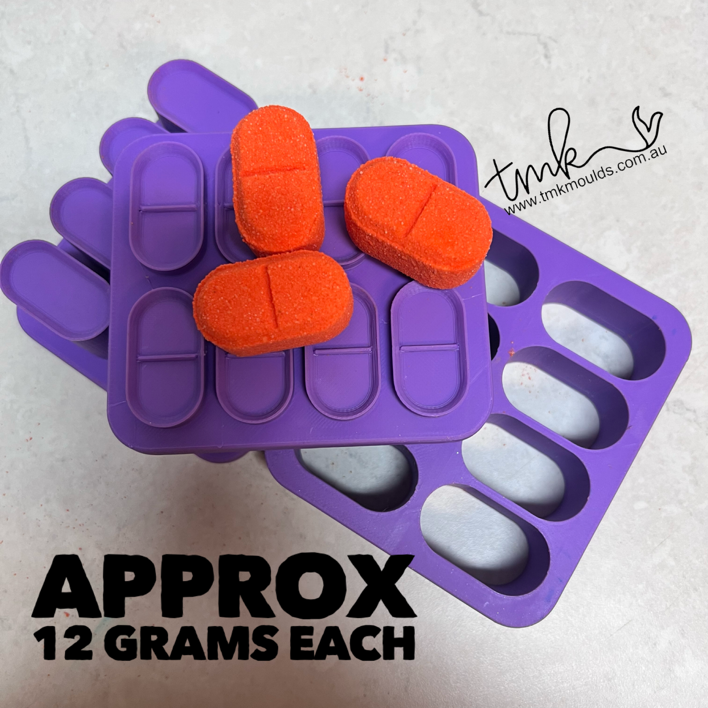 Bite Size Multi Tab 3 Piece Moulds (Thank you Sue for the name❤️)