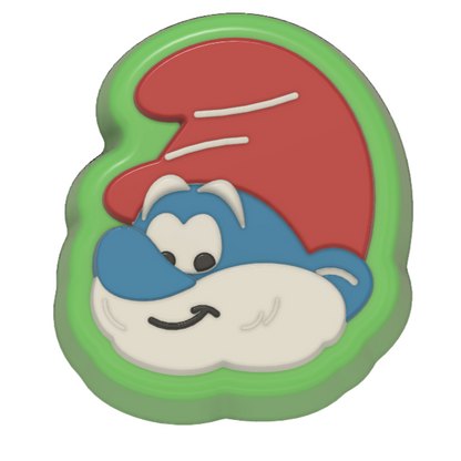 Smurfs HYBRID 3D Printed Moulds
