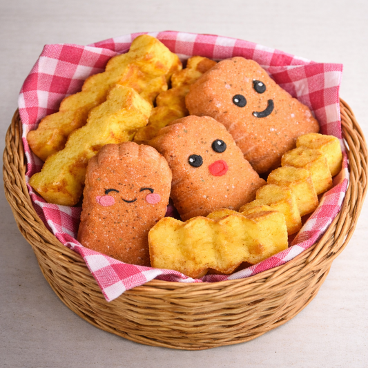 Crinkle Cut or Thick Cut Chippys (Fries) 3 Piece 3D Printed Mould