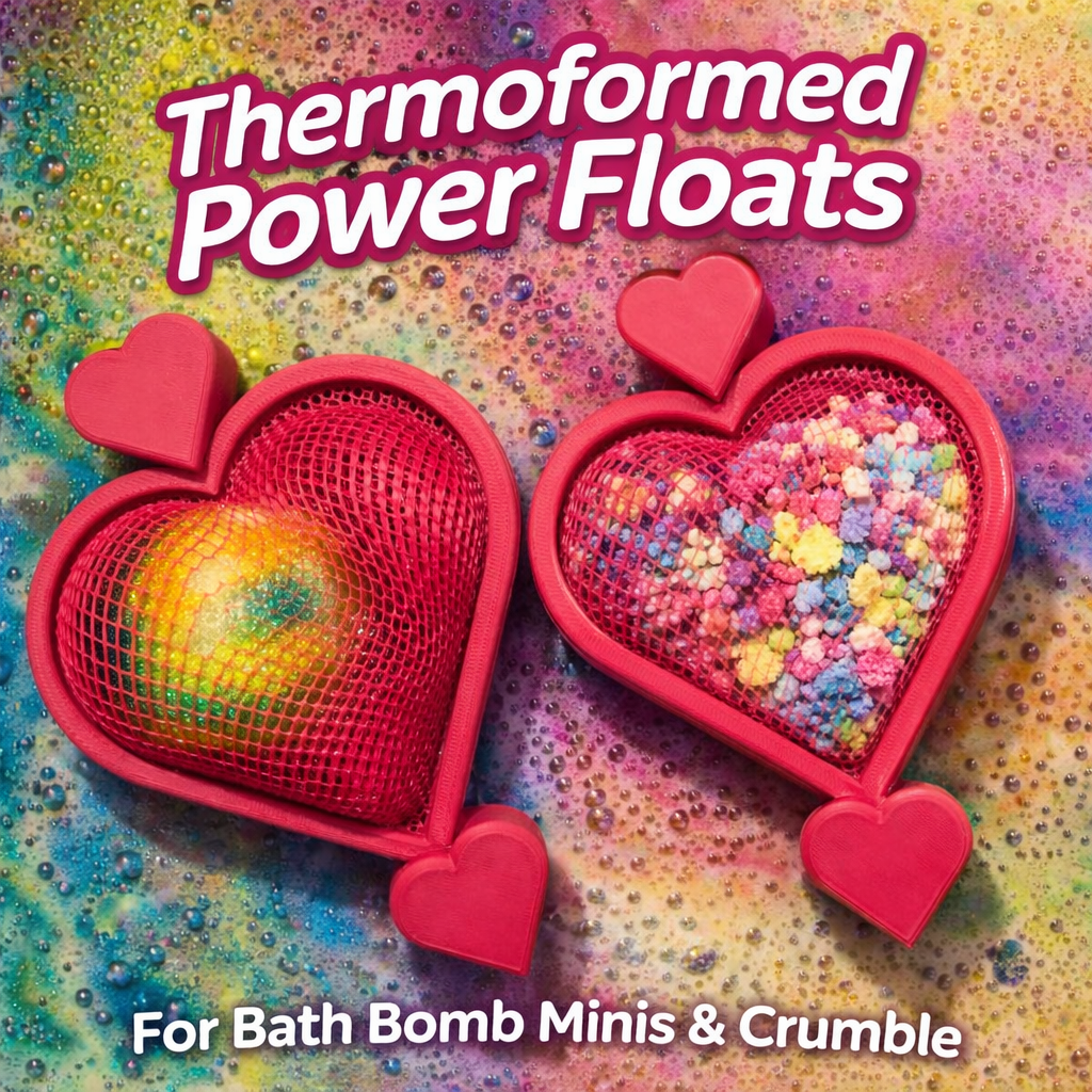 Thermoformed Power Float Heart Refill Pack
