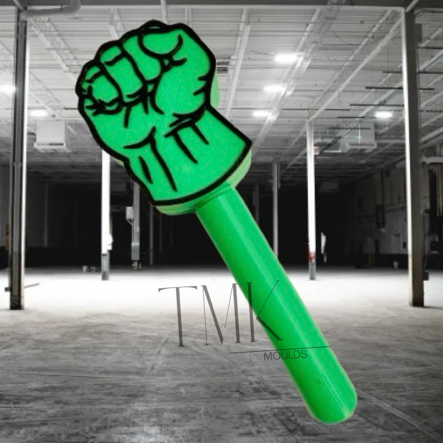 Hulk Bath Bomb Wands STL