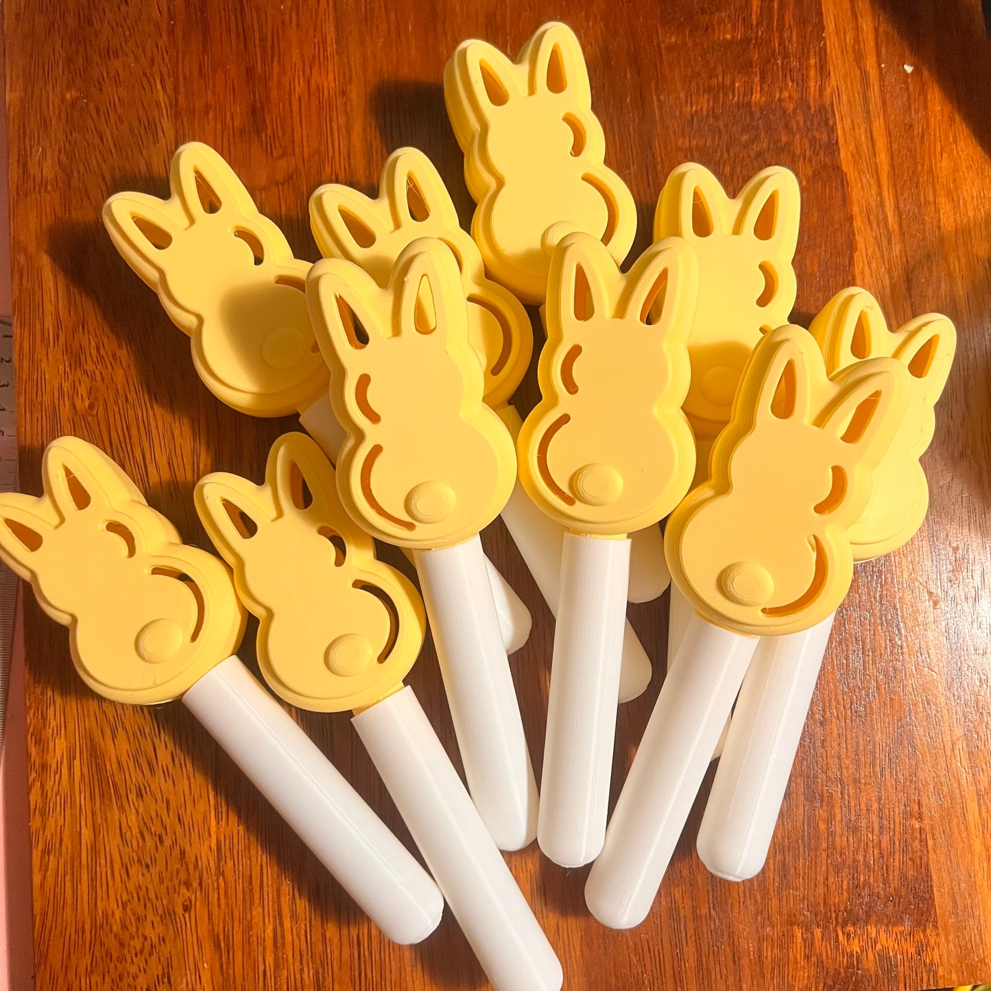 Easter Peep Style Magic Bath Bomb Wands