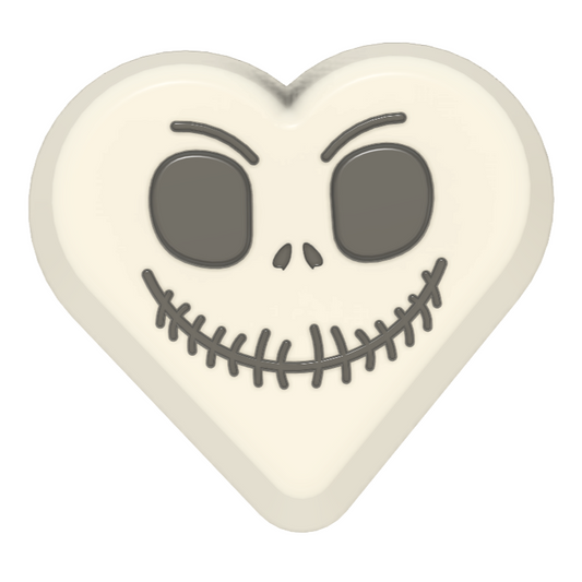 Jack Skellington Heart (3D Printed)
