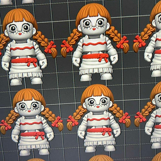 10x Articulated Flexi Annabelle  Toys for Bath Bombs