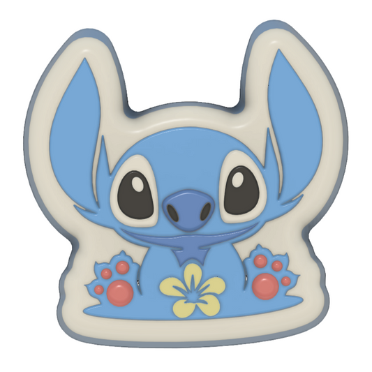 Stitch & Hibiscus Vacuum Form Mould