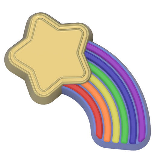 Standard Star Rainbow (3D Printed)