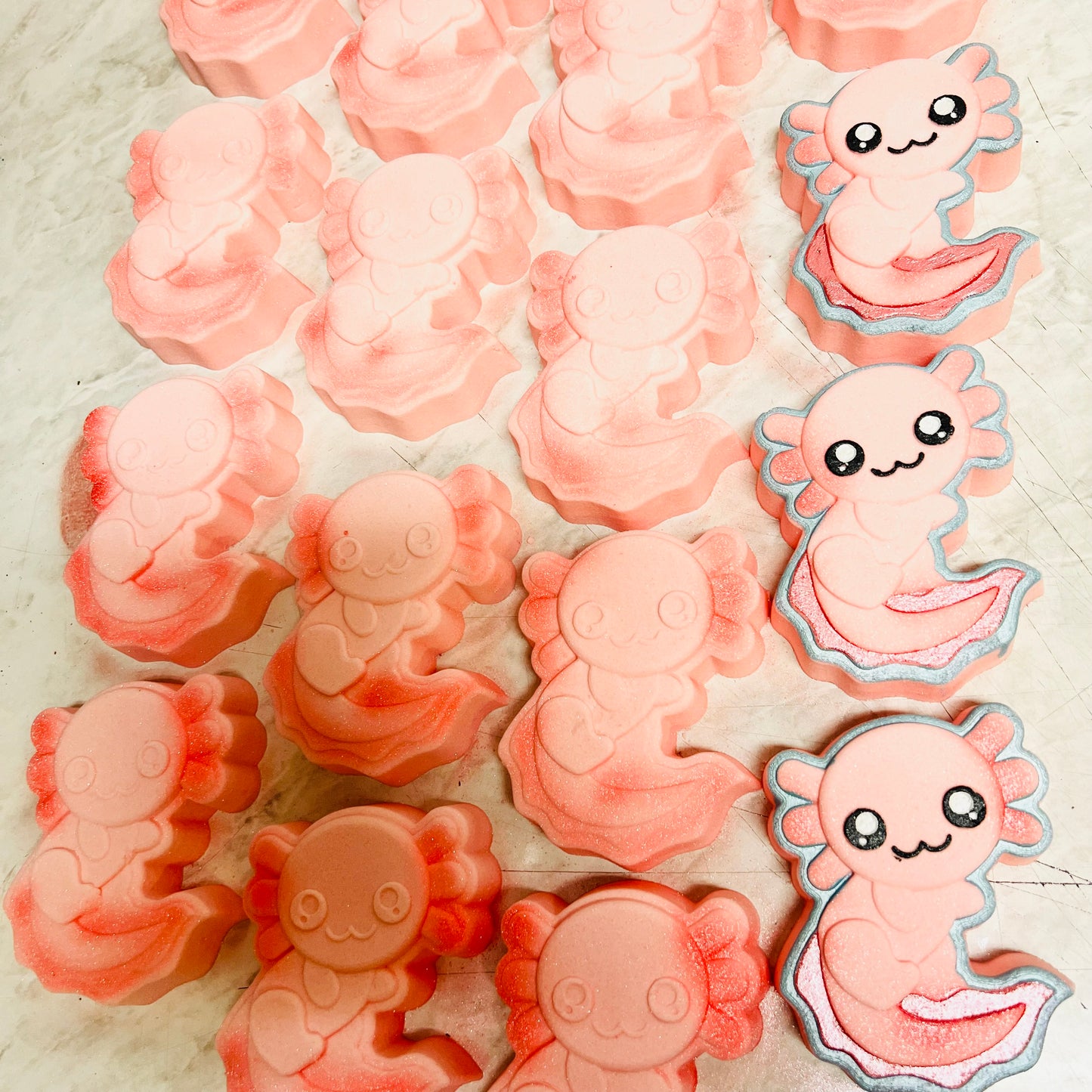 Axolotl Hybrid Mould (3D Printed)