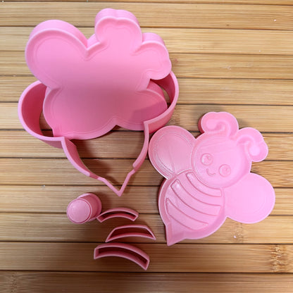 3 Piece Bubble Wand Moulds