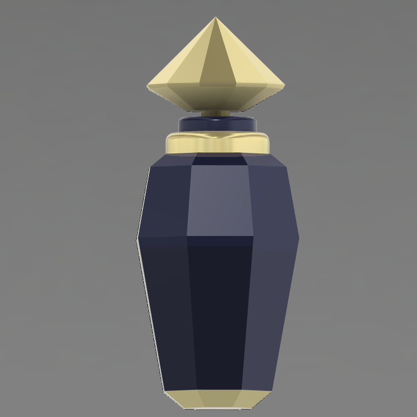 Tall Diamond Bottle GemBox STL