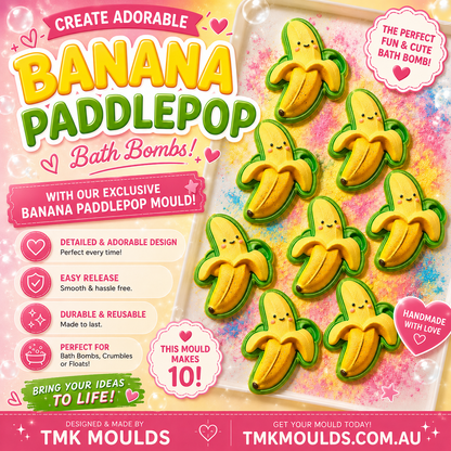 Fruit Collection Vacuum Form Mould Bath Bombs, Soaps and Plasters
