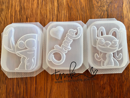 Stitch & Angel Cube Vac Moulds