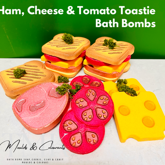 Ham, Cheese & Tomato Toastie 4 Piece Hybrid Mould set