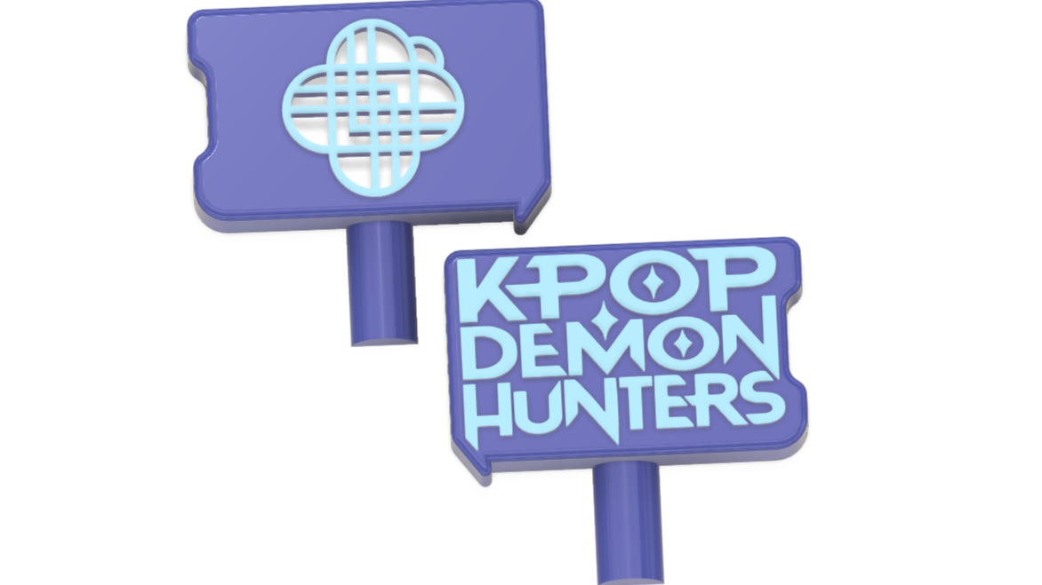 Demon Hunters Wand COLLECTION Full Colour Bath Bomb Wands 10x orx5 (3D Printed)