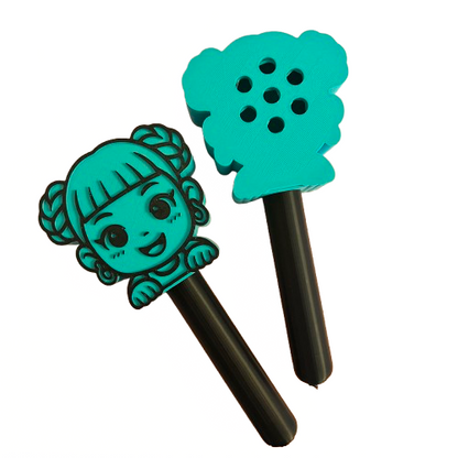 Demon Hunters Wand COLLECTION Full Colour Bath Bomb Wands 10x orx5 (3D Printed)