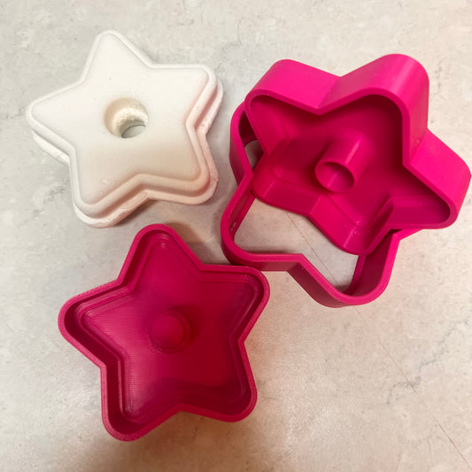 Star Shape Donut 3 Piece Press Mould