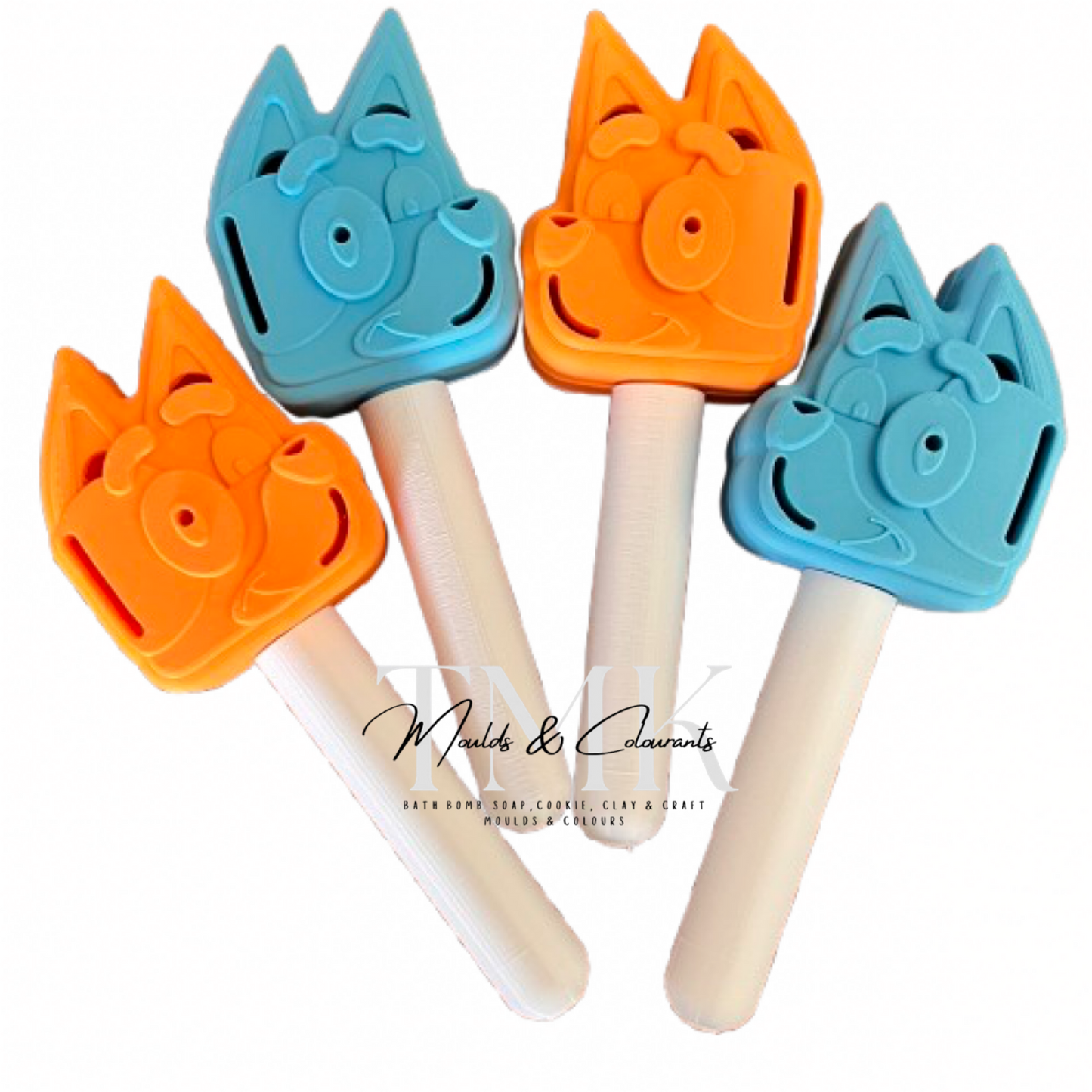 10x Mini Magic Bath Bomb Wands with matching colour handle (Colours in description)
