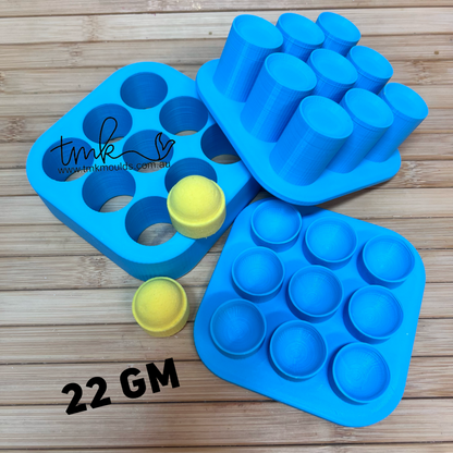 Bite Size Multi Tab 3 Piece Moulds (Thank you Sue for the name❤️)