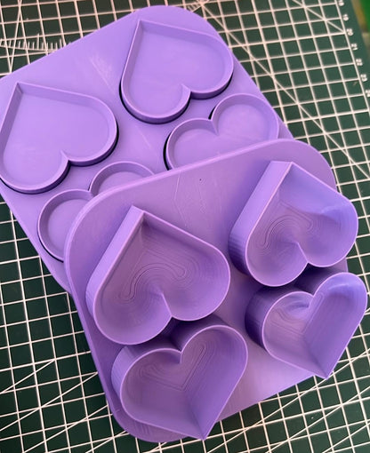 Bite Size Multi Tab 3 Piece Moulds (Thank you Sue for the name❤️)