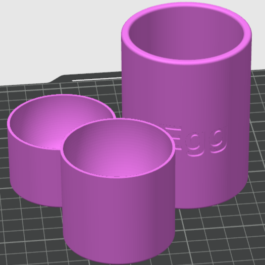 Easter Egg 3 Piece Press Moulds 6 Sizes