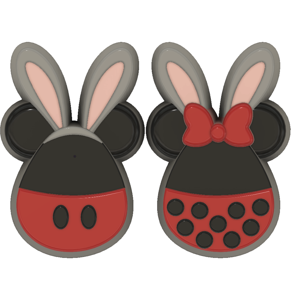 Easter 3D printed Mould Print Ready Files STLs