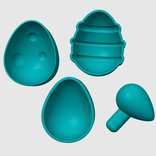 EA 26 Hollow Eggs Hybrid Mould (3D Printed)