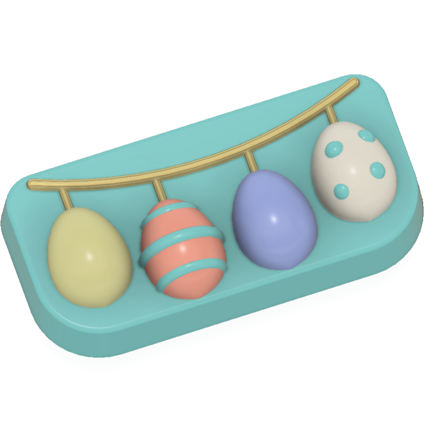 EA26 Hanging Eggs Hybrid Mould (3D Printed)