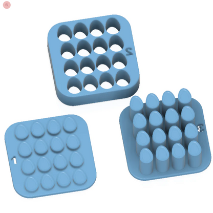 Easter 3D printed Mould Print Ready Files STLs