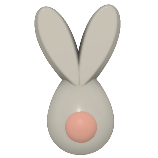 EA26 Egg with Ears and Tail Simple Hybrid Mould (3D Printed)