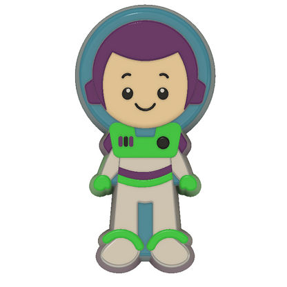 Children's #2 3D printed Mould print ready files STLs
