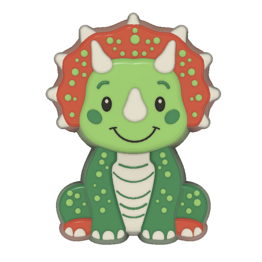 Spotted Dino (Vacuum Form Mould)