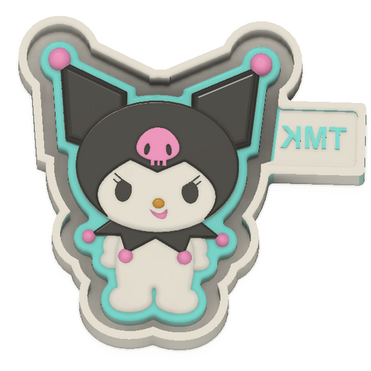 K Romi Girl Collection Freshie Silicone Mould, Mould Former or STL