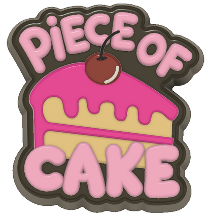 Piece of Cake Mould STL