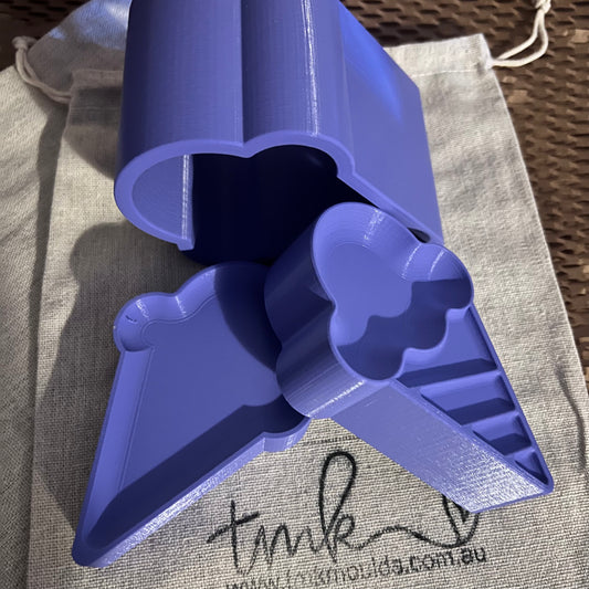 Retro Icecream 3 Piece Press Mould