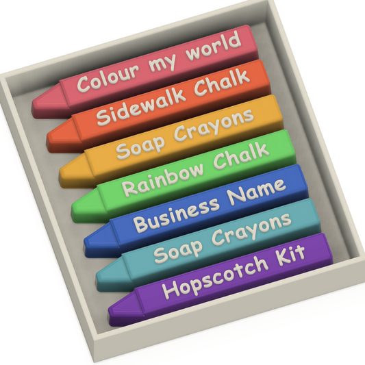 Sidewalk Chalk Mould Former OR  Silicone Mould