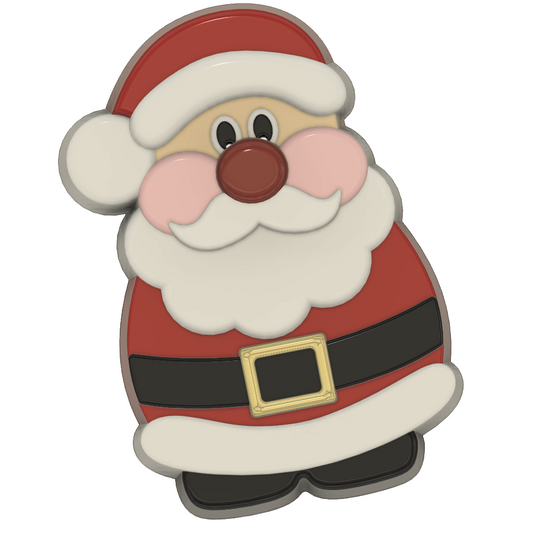 Xmas 22 Armless Santa (Vacuum Form Mould)