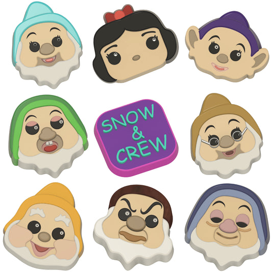 Snow & Crew Collection (Vacuum Form Mould)