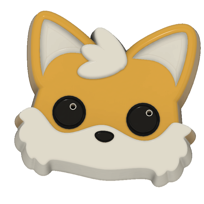 Sonic & Tails (Vacuum Form Mould)