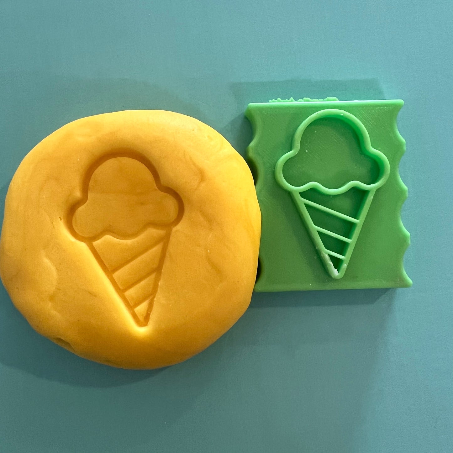 Playdough Bubble Dough Stamps