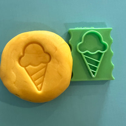 Playdough Bubble Dough Stamps