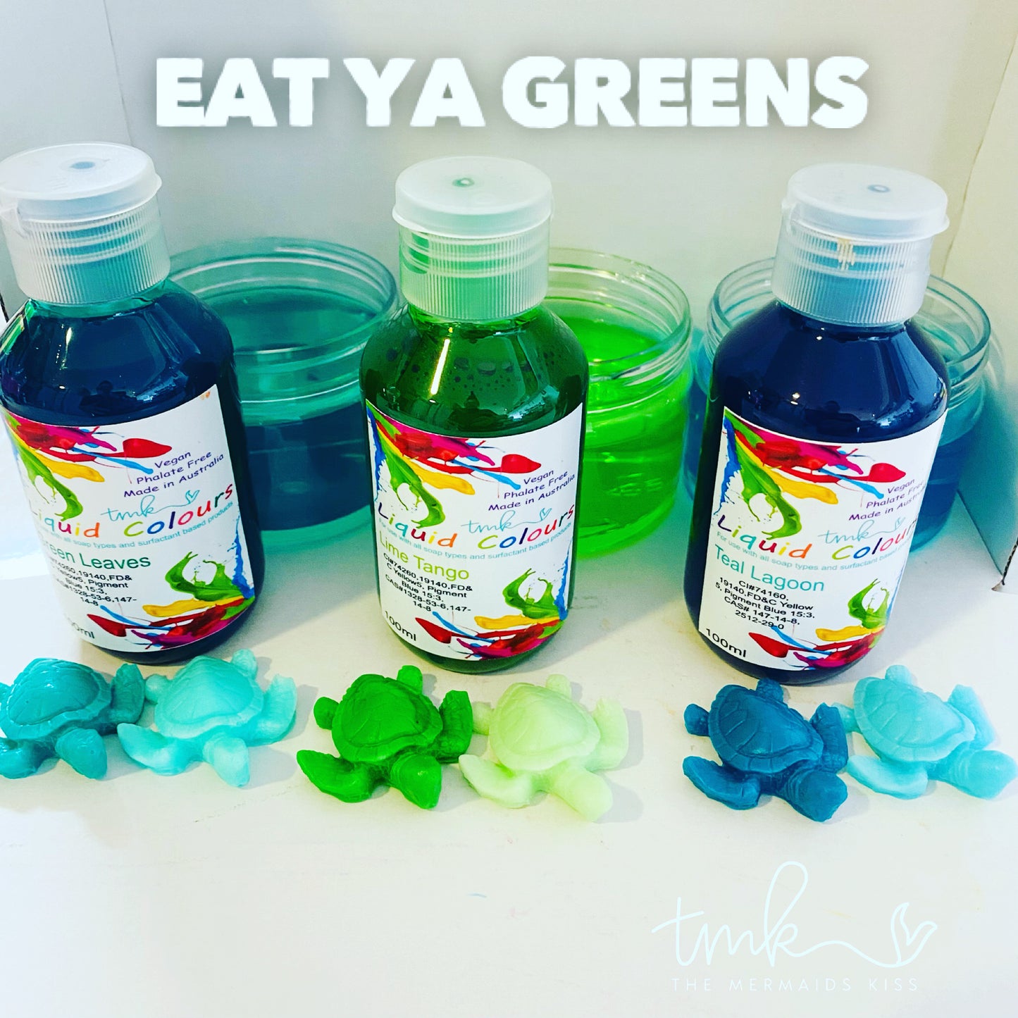 TMK Liquid Colourants for Soaps of all kinds and Soap Crayons 100ml