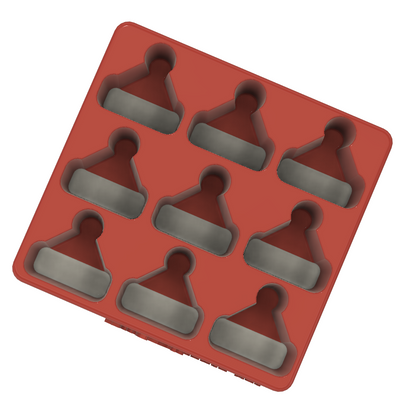 Christmas Confetti Moulds and Plungers (Sold as a complete set) OR (SOLD Separately)