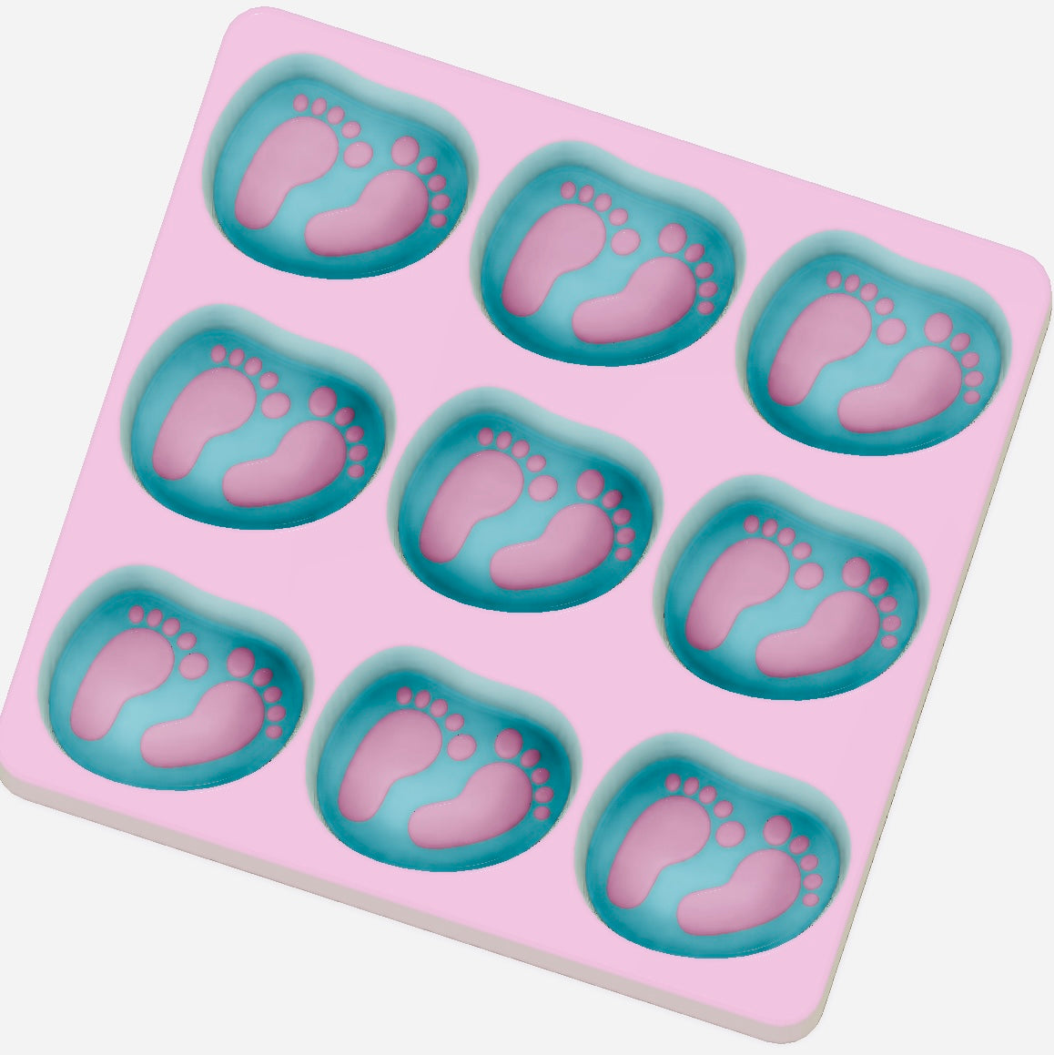 Baby Shower Confetti Moulds and Plungers (Sold as a complete set) OR (SOLD Separately)
