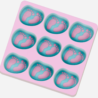 Baby Shower Confetti Moulds and Plungers (Sold as a complete set) OR (SOLD Separately)