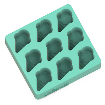 Sweet Tooth Confetti Moulds and Plungers (Sold as a complete set) OR (SOLD Separately)