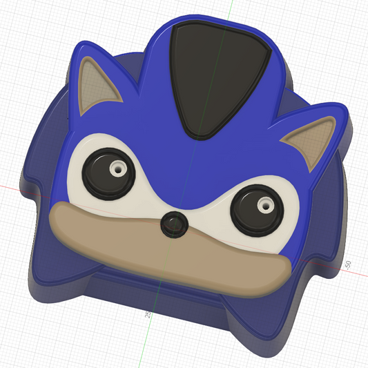 Sonic & Tails (Vacuum Form Mould)