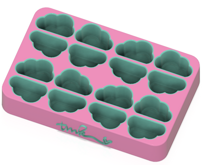 Bath Bomb Confetti Micro Mini Multi Moulds Hybrid